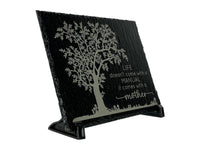 Slate Sign (9" x 7") - Life / Mother