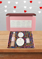 Valentine's Day Body Product Gift Set (Choice of Scent and Earring Option)