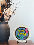 Mini Interchangeable Sign - Hello Spring