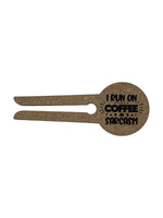 Vent Clip Diffuser - I Run on Coffee and Sarcasm (10 Scents Available)