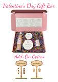 Valentine's Day Body Product Gift Set (Choice of Scent and Earring Option)