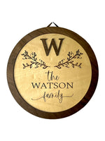 Family Sign - PERSONALIZED