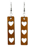 Heart Bar Earrings