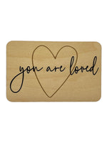 You Are Loved Gift Card Holder - PERSONALIZED