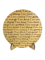 Affirmations Sign - PERSONALIZED