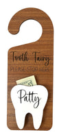 Tooth Fairy Door Hanger (with CUSTOM NAME OPTION)