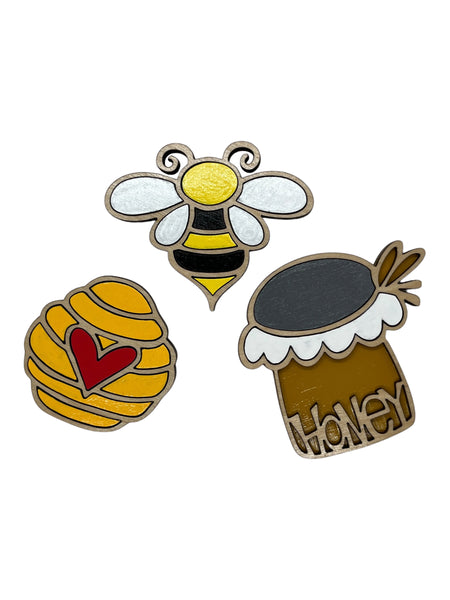 Bee & Honey Magnets
