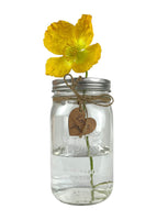 Flowers for Mom Jar Lid