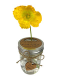 Flowers for Mom Jar Lid