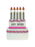 Birthday Cake Money Holder (with CUSTOM NAME OPTION)