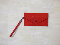 Cork Wristlet - Red