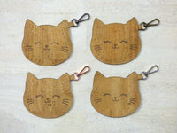Kitty Keychain Pouch - SMALL - Choose Your Color