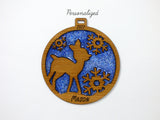 Little Reindeer Ornament - PERSONALIZED