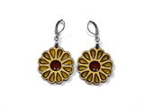 Daisy Earrings - Yellow