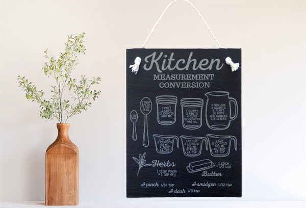 Slate Sign (7" x 9") - Kitchen Conversions