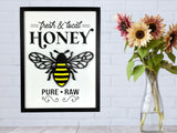 Fresh & Local Honey Sign